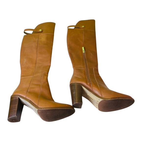 Louise et Cie Brown Heeled Boots - Picture 2 of 16